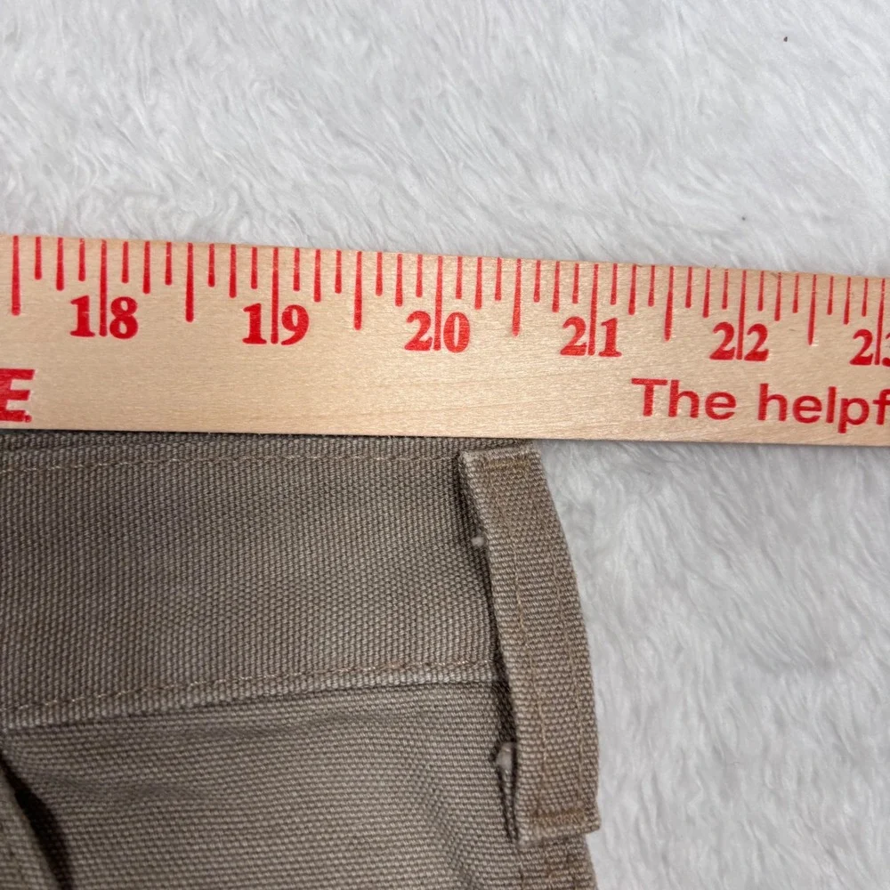 VTG Y2K Carhartt Carpenter Shorts Men 40 Tan Desert Duck Canvas B25 DES Workwear